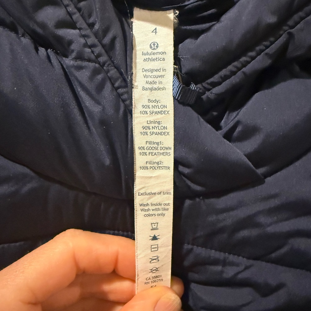 Lululemon Fluffed Up Down Pullover Hooded Jacket - Picture 5 of 10
